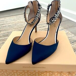Badgley Mischka Bejewled Heels